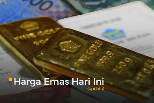 Harga Emas Hari Ini 2 April 2020 adalah Rp918.000 per gram