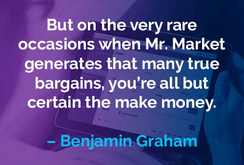 Kata-kata Motivasi Benjamin Graham: Penawaran Mr. Market