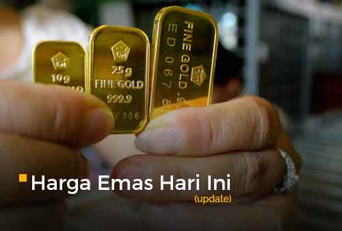 Harga Emas Hari Ini 18 Agustus 2020 adalah Rp 1.050.000 per gram