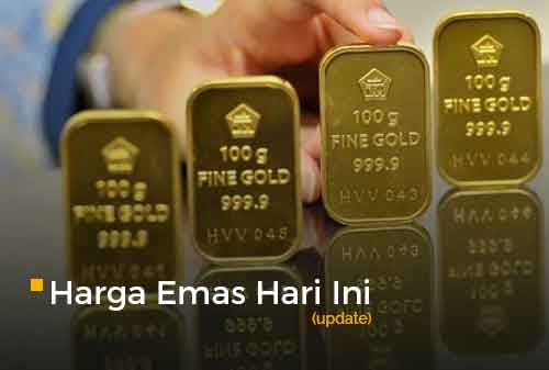 Harga Emas Hari Ini 14 Mei 2020 adalah Rp 910.000 per gram