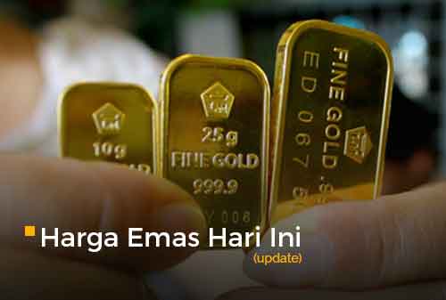 Harga Emas Hari Ini 26 Mei 2020 adalah Rp 917.000 per gram