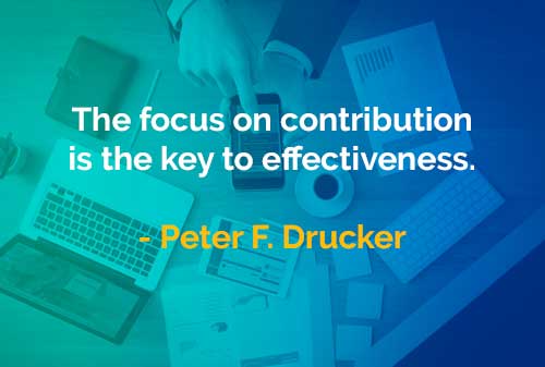 Kata-kata Bijak Peter Drucker: Kunci Efektivitas