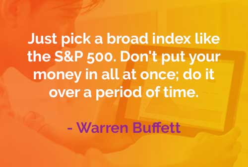 Kata-kata Bijak Warren Buffett: Jangan Memasukkan Uang Sekaligus