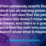 Kata-kata Motivasi Benjamin Graham: Penghasilan Saham