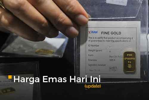 Harga Emas Hari Ini 16 Juni 2020 adalah Rp 898.000 per gram