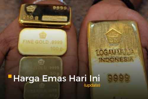 Harga Emas Hari Ini 2 Juni 2020 adalah Rp 920.000 per gram