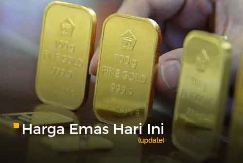Harga Emas Hari Ini 10 Agustus 2020 adalah Rp 1.054.000 per gram