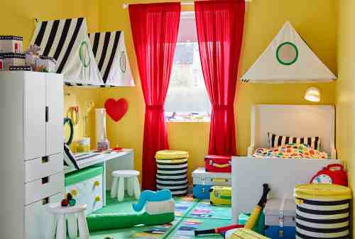 Rekomendasi Dekorasi Kamar Anak Terbaik yang Bikin Betah #6 Kamar Penuh Warna