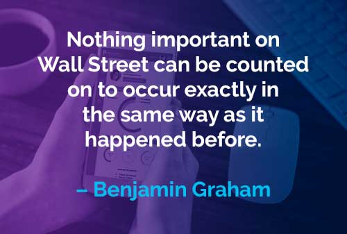 Kata-kata Motivasi Benjamin Graham: Di Wall Street
