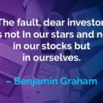 Kata-kata Motivasi Benjamin Graham: Kesalahan Kita