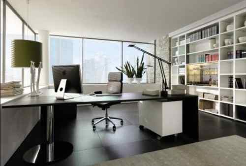 Biar Produktif, Tiru Deh Ide Desain Interior Kantor di Dalam Rumah Ini! 02 - Finansialku