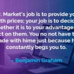 Kata-kata Motivasi Benjamin Graham: Tugas Tn. Market