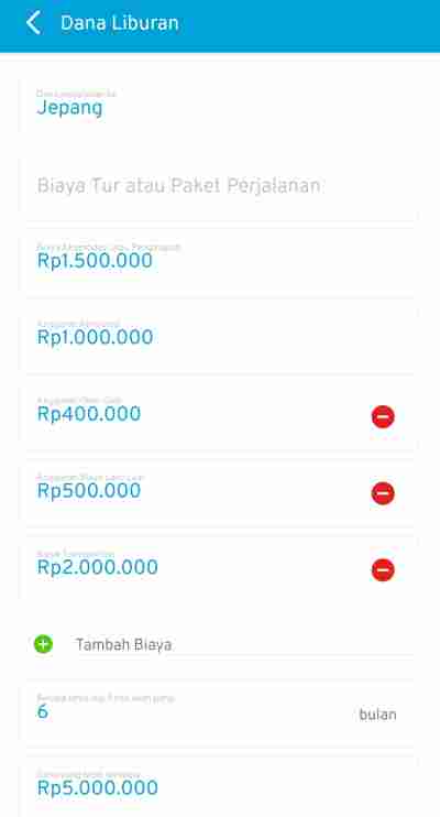 Simpel! Ini Cara Hitung Dana Liburan ke Bali di Aplikasi Finansialku 02 Finansialku
