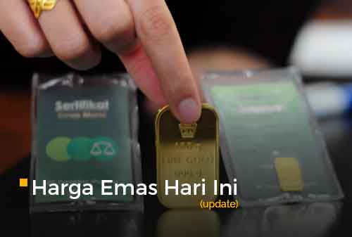 Harga Emas Hari Ini 9 September 2020 adalah Rp 1.017.000 per gram