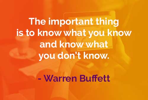 Kata-kata Bijak Warren Buffett: Hal yang Penting Adalah