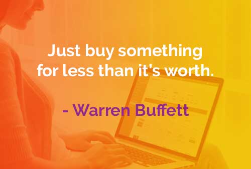 Kata-kata Bijak Warren Buffett: Membeli yang Kurang