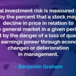 Kata-kata Motivasi Benjamin Graham: Risiko Investasi Sesungguhnya