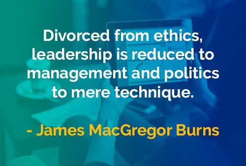 Kata-kata Bijak James MacGregor Burns: Etika, Pemimpin, dan Politik