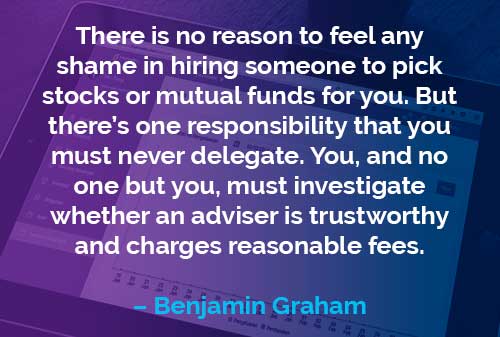 Kata-kata Motivasi Benjamin Graham: Tanggung Jawab Anda