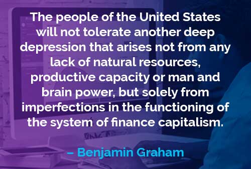 Kata-kata Motivasi Benjamin Graham: Rakyat Amerika