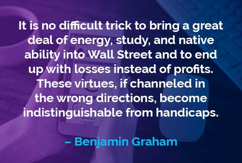 Kata-kata Motivasi Benjamin Graham: Wall Street