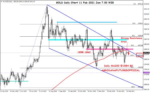 Pergerakan Harga Crude Oil, Emas dan Forex Hari Ini 11 Februari 2021 03 - Finansialku