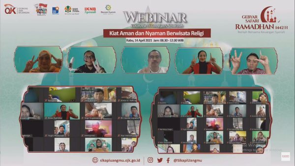 Semarakkan Ramadhan Bersama OJK dalam Webinar Kiat Aman dan Nyaman Berwisata Religi (1)