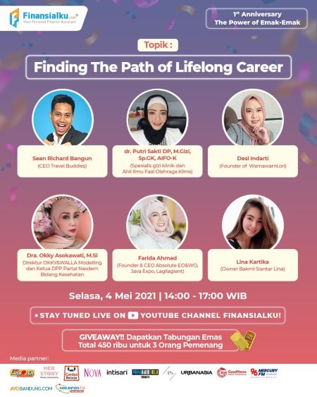 1st Anniversary The Power of Emak-Emak Finding The Path of Lifelong Career
