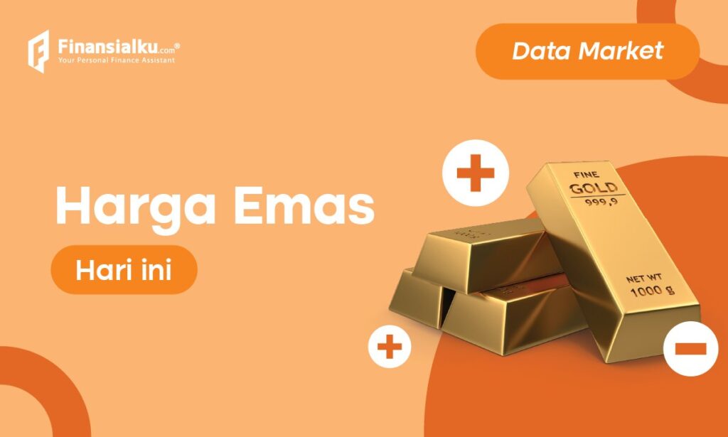 Harga Emas Hari Ini Naik di Level Rp950.000 Per Gram